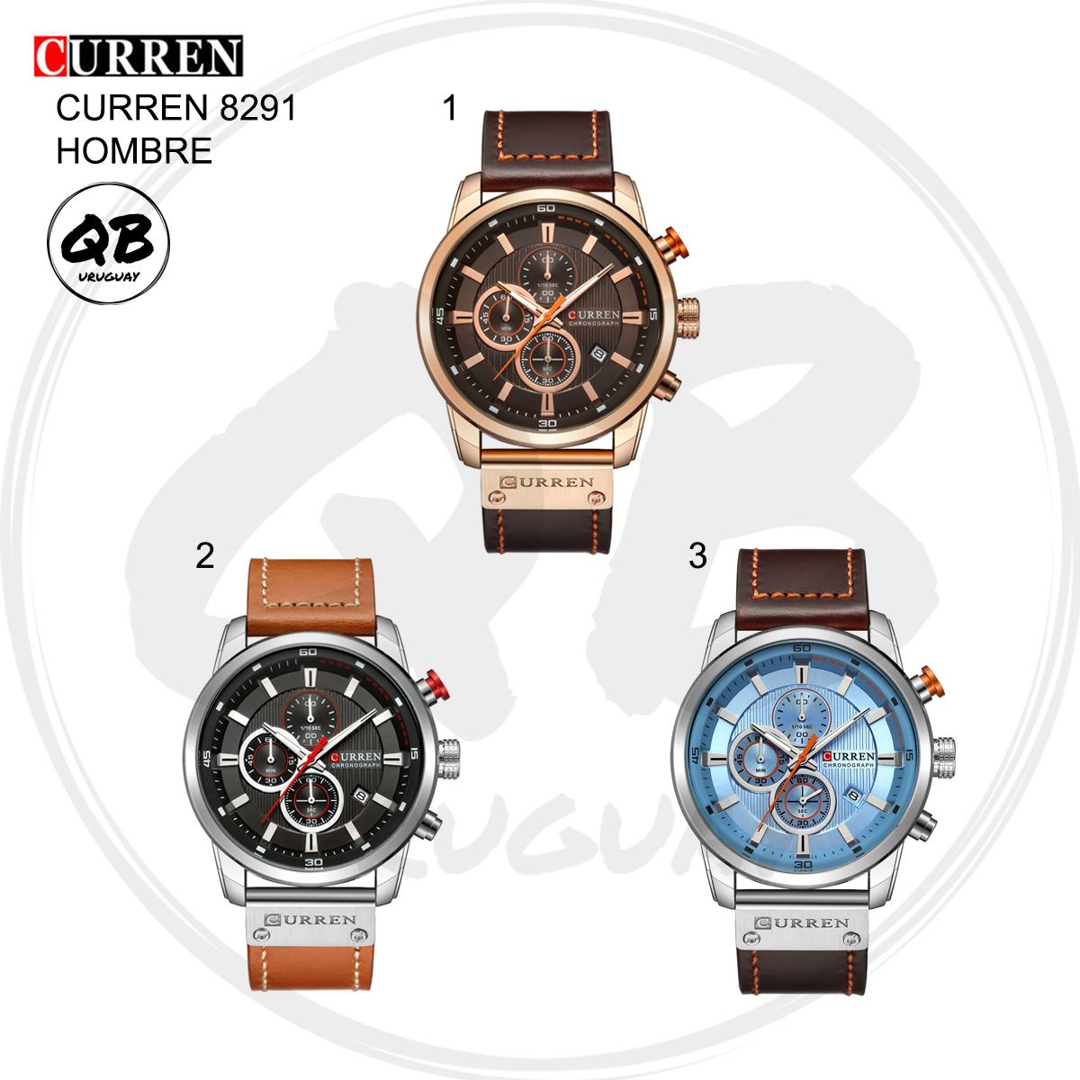 Reloj sales curren 8291